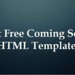Best Free Coming Soon HTML Templates
