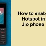 hotspot in jio phone